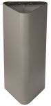 Abfallbehälter TKG Pure Elegance 60 Liter Dreieckig Grau